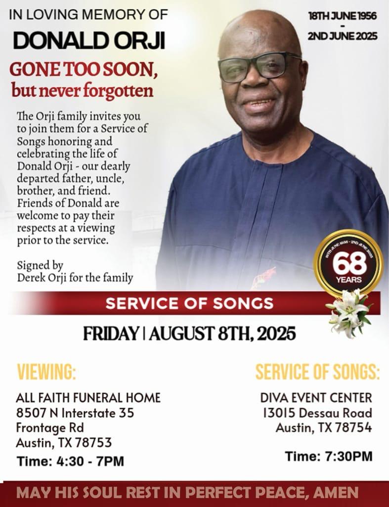 Farewell to a fallen comrade -  DONALD ORJI!!!